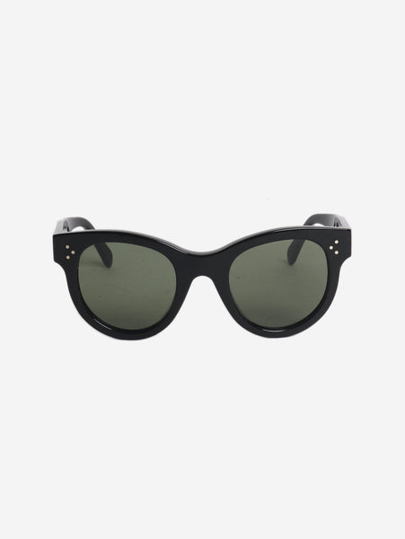 Black round frame sunglasses product image