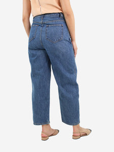 Khaite Blue high-waisted jeans - size UK 8