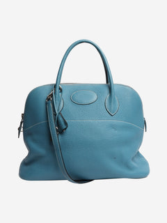 Blue Bolide bag Top Handle Bags Hermes 