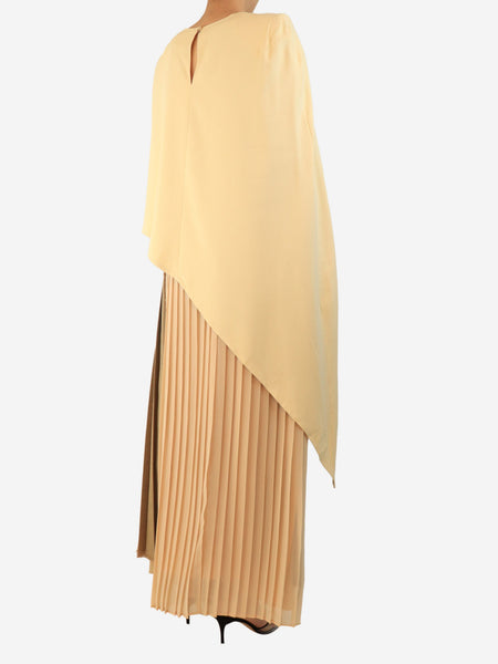 Cream asymmetric blouse - size L alternate image