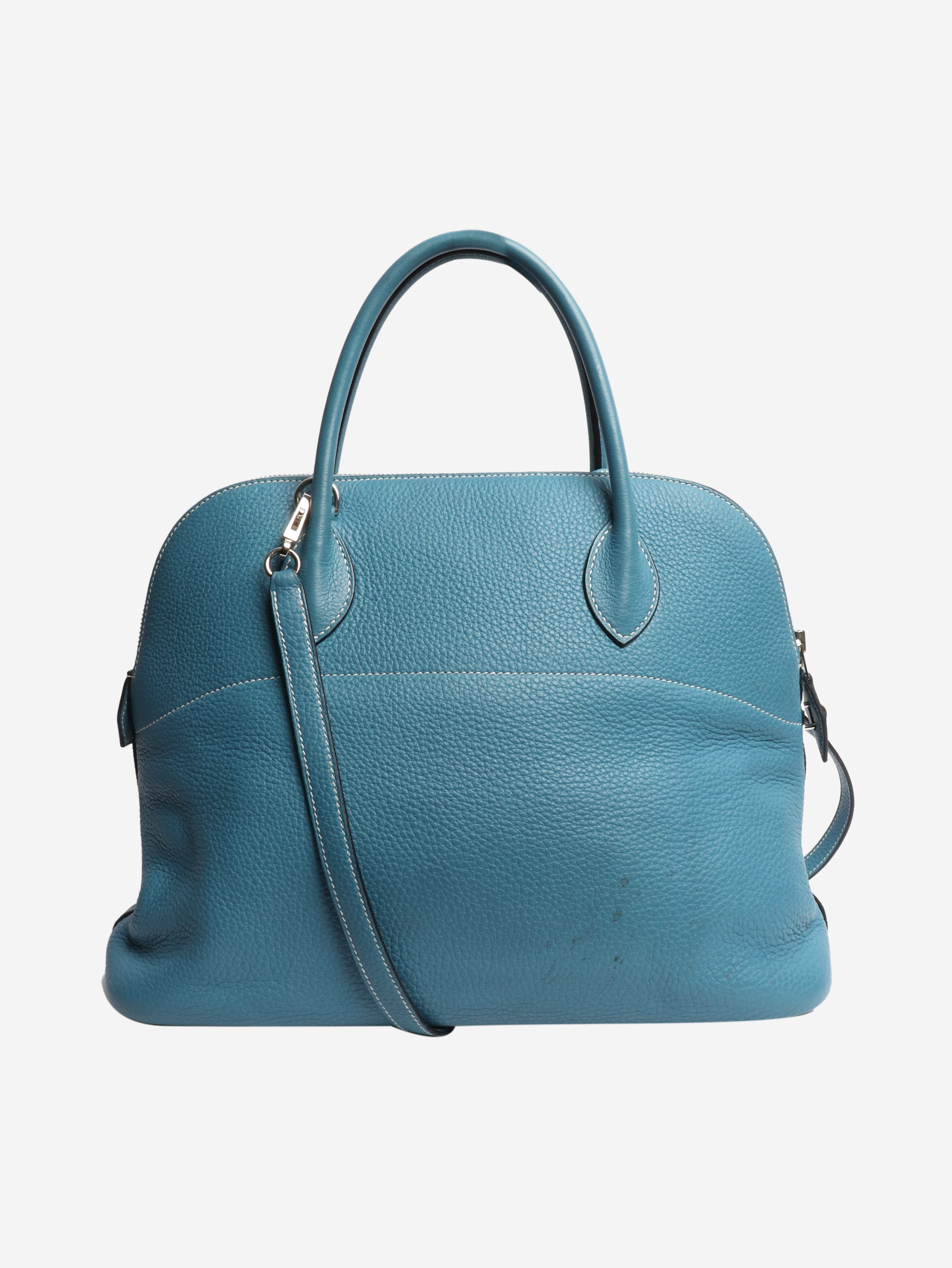 Blue Bolide bag Top Handle Bags Hermes 