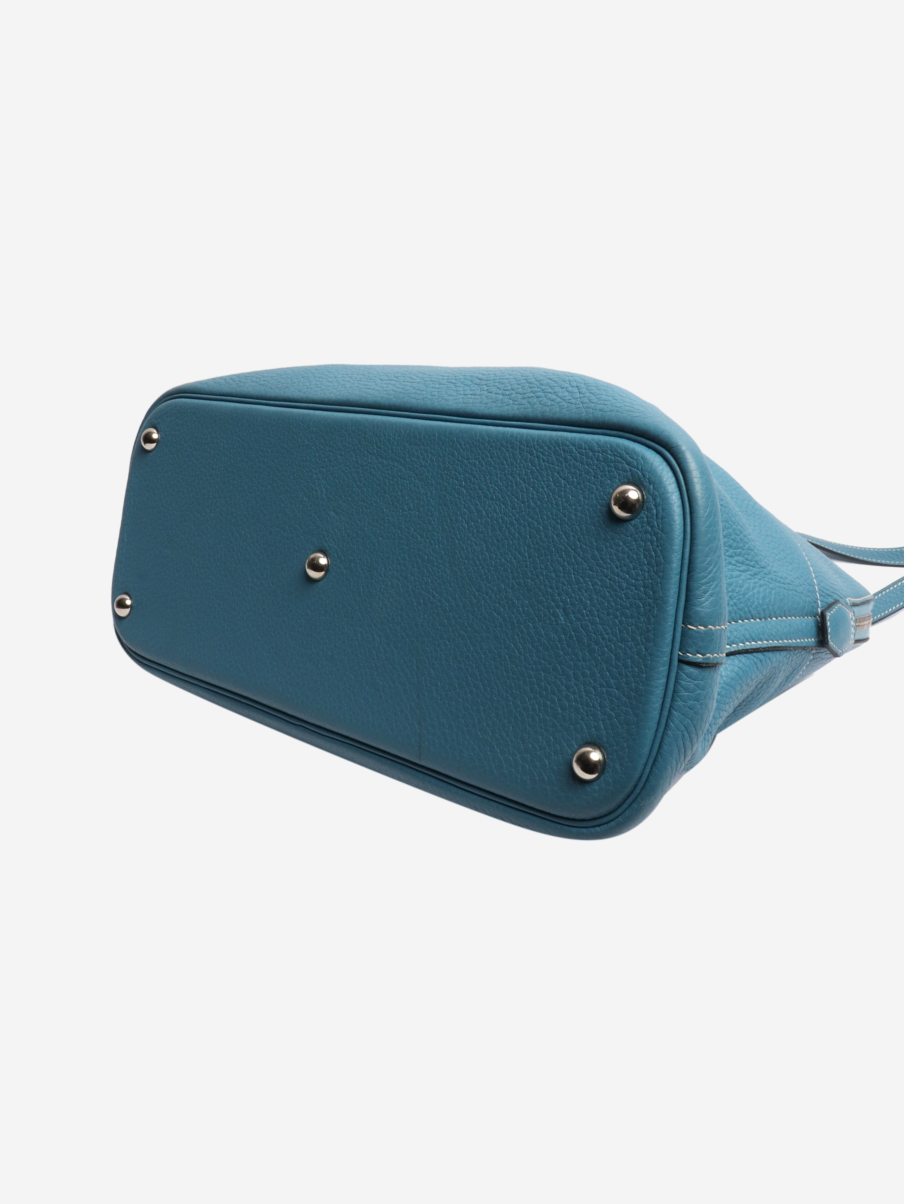 Blue Bolide bag Top Handle Bags Hermes 