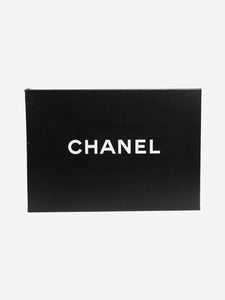 Chanel Brown 2006 python executive tote bag