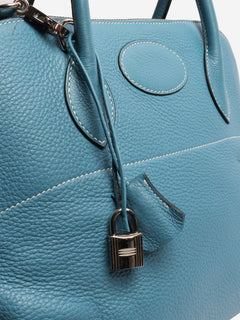 Blue Bolide bag Top Handle Bags Hermes 