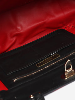 Red camouflage leather and canvas Rockstud tote bag Tote Bags Valentino 
