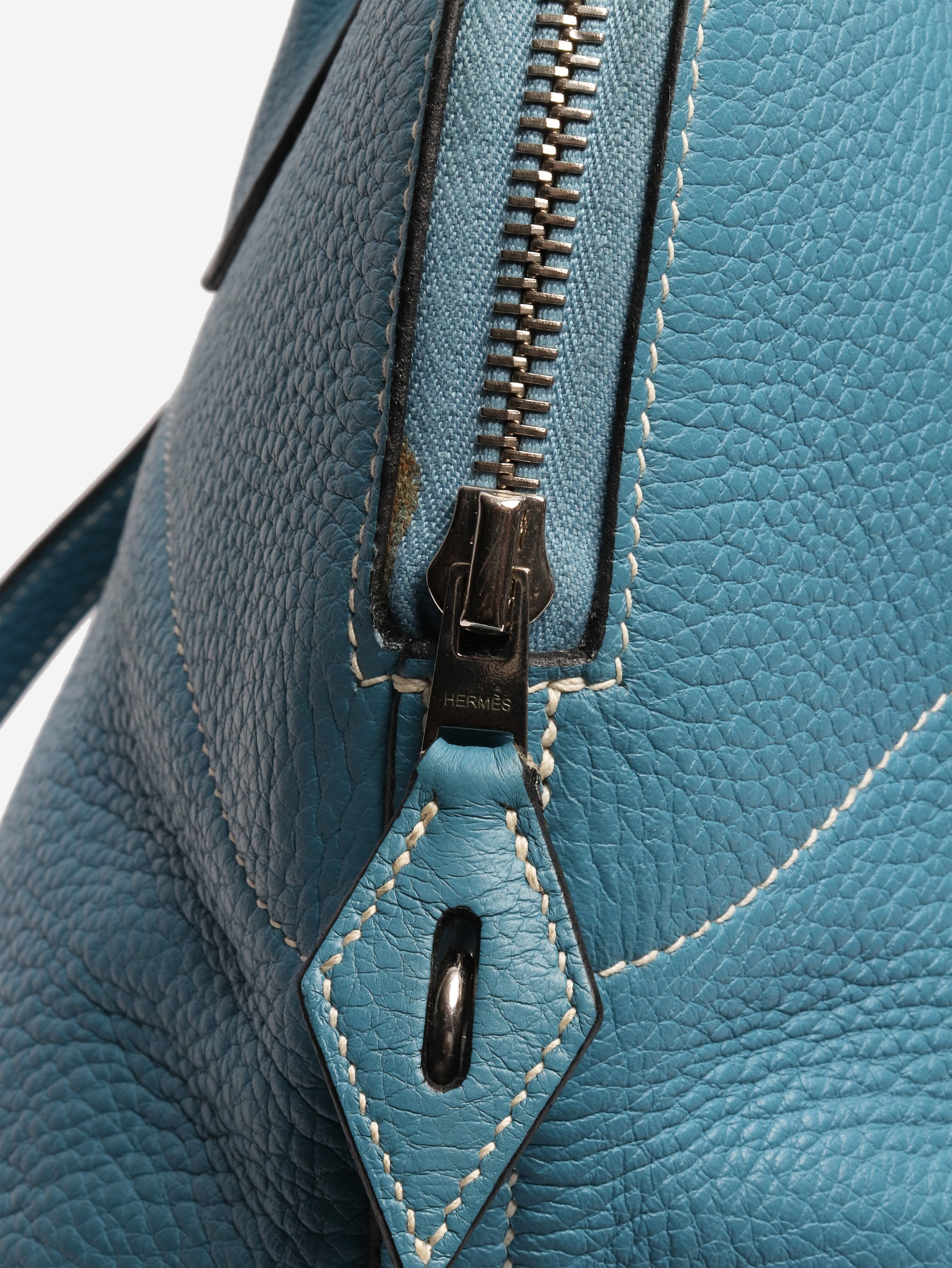Blue Bolide bag Top Handle Bags Hermes 