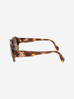 Brown tortoise shell sunglasses Sunglasses Chanel 