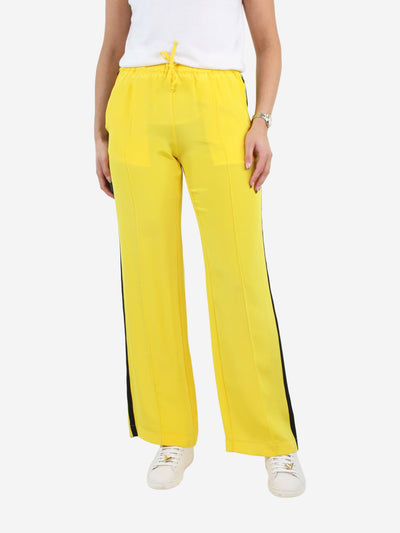 Yellow side-stripe trousers - size S Trousers Serena Bute 