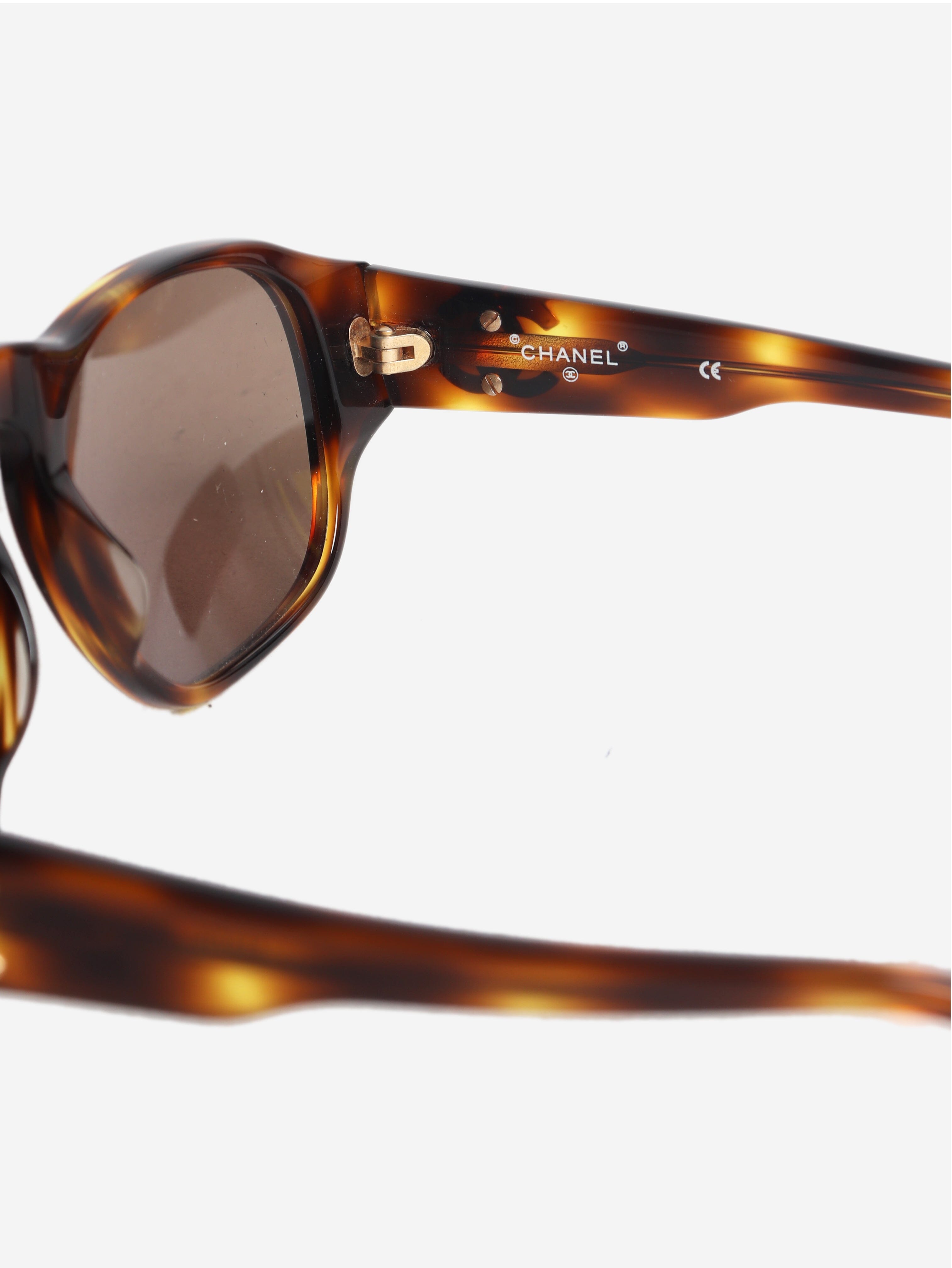 Brown tortoise shell sunglasses Sunglasses Chanel 