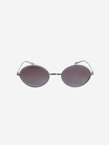 Grey denim rounded sunglasses Sunglasses Chanel 