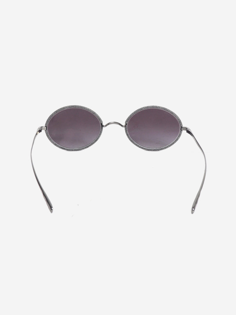 Grey denim rounded sunglasses Sunglasses Chanel 