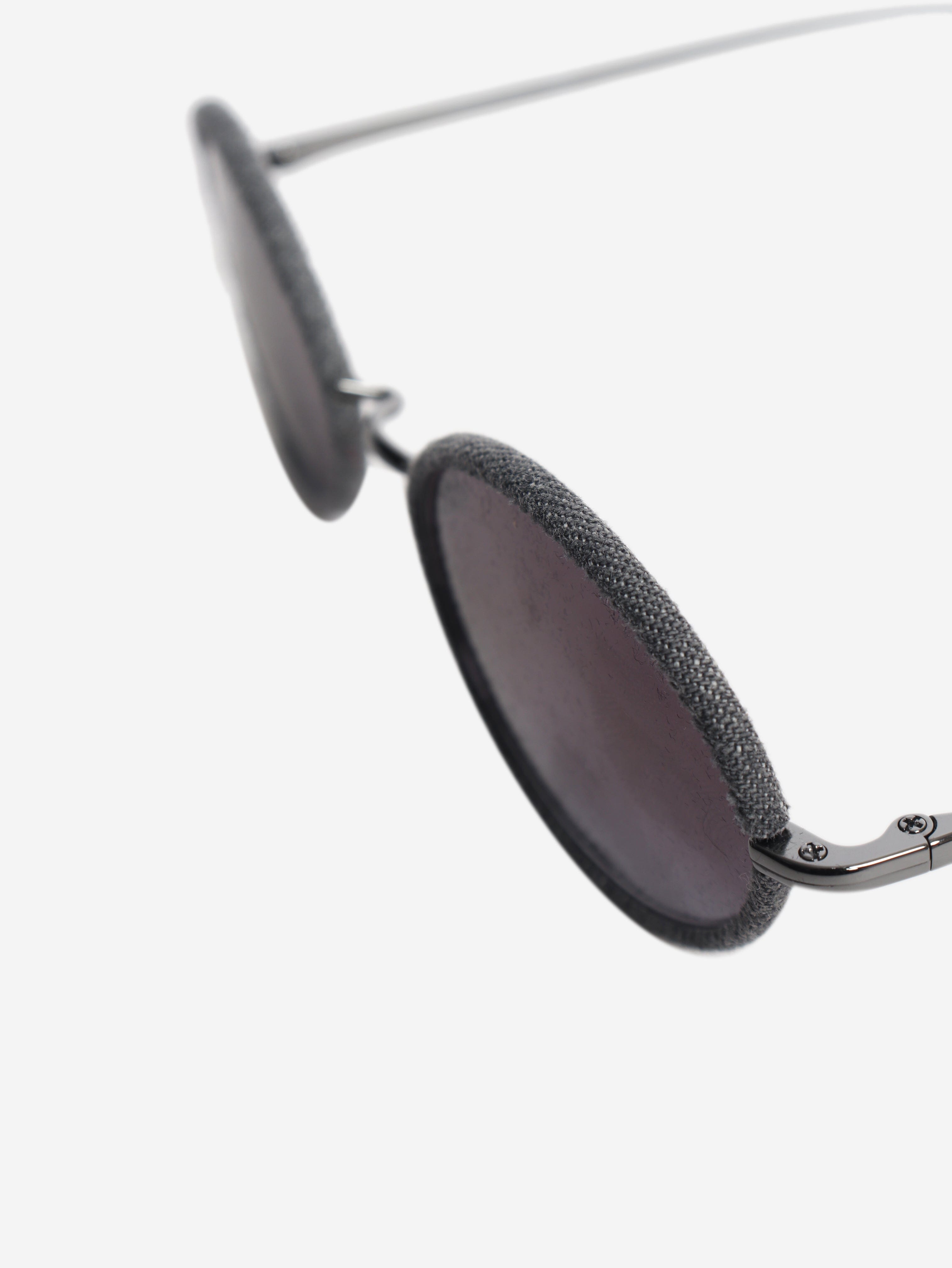 Grey denim rounded sunglasses Sunglasses Chanel 