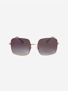 Black and gold square frame sunglasses Sunglasses Miu Miu 