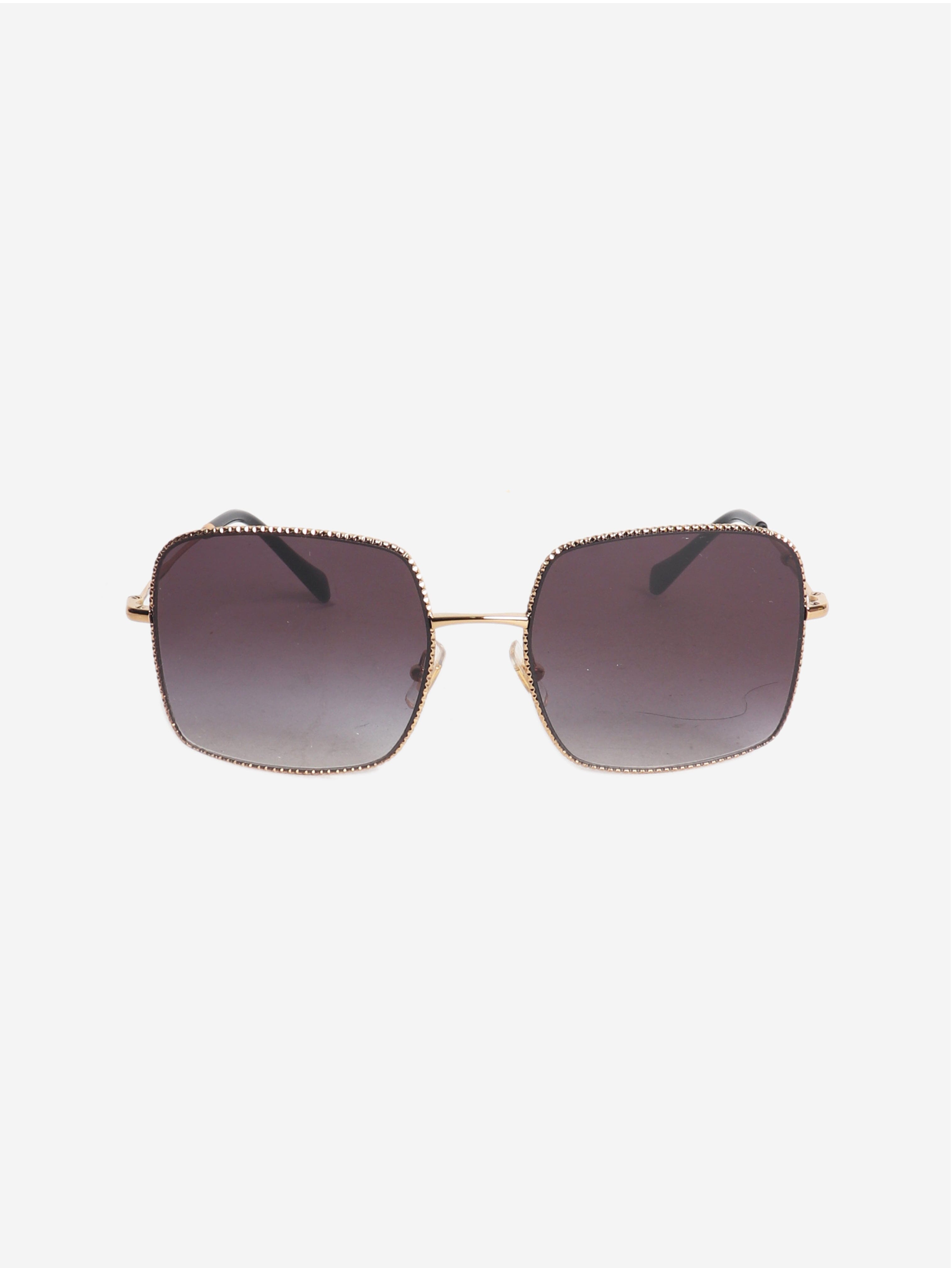 Black and gold square frame sunglasses Sunglasses Miu Miu 
