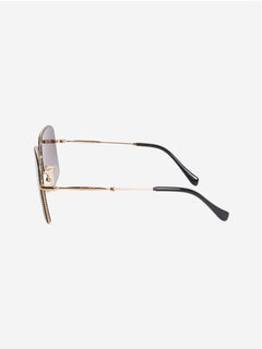 Black and gold square frame sunglasses Sunglasses Miu Miu 