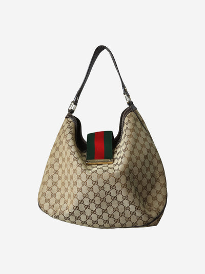 Brown GG canvas shoulder bag Shoulder bags Gucci 