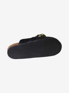 JW Anderson Black Chain loafer mules - size EU 41