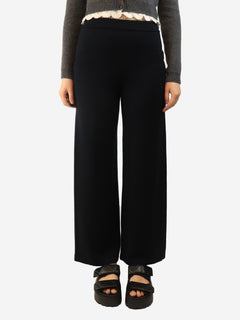 Navy wool trousers - size M Trousers Max Mara Leisure 