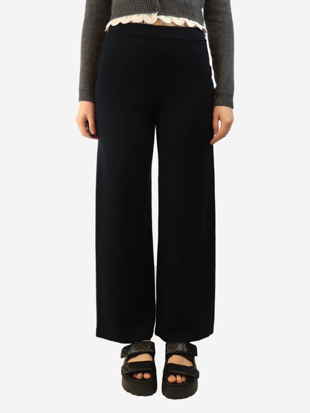 Navy wool trousers - size M product image
