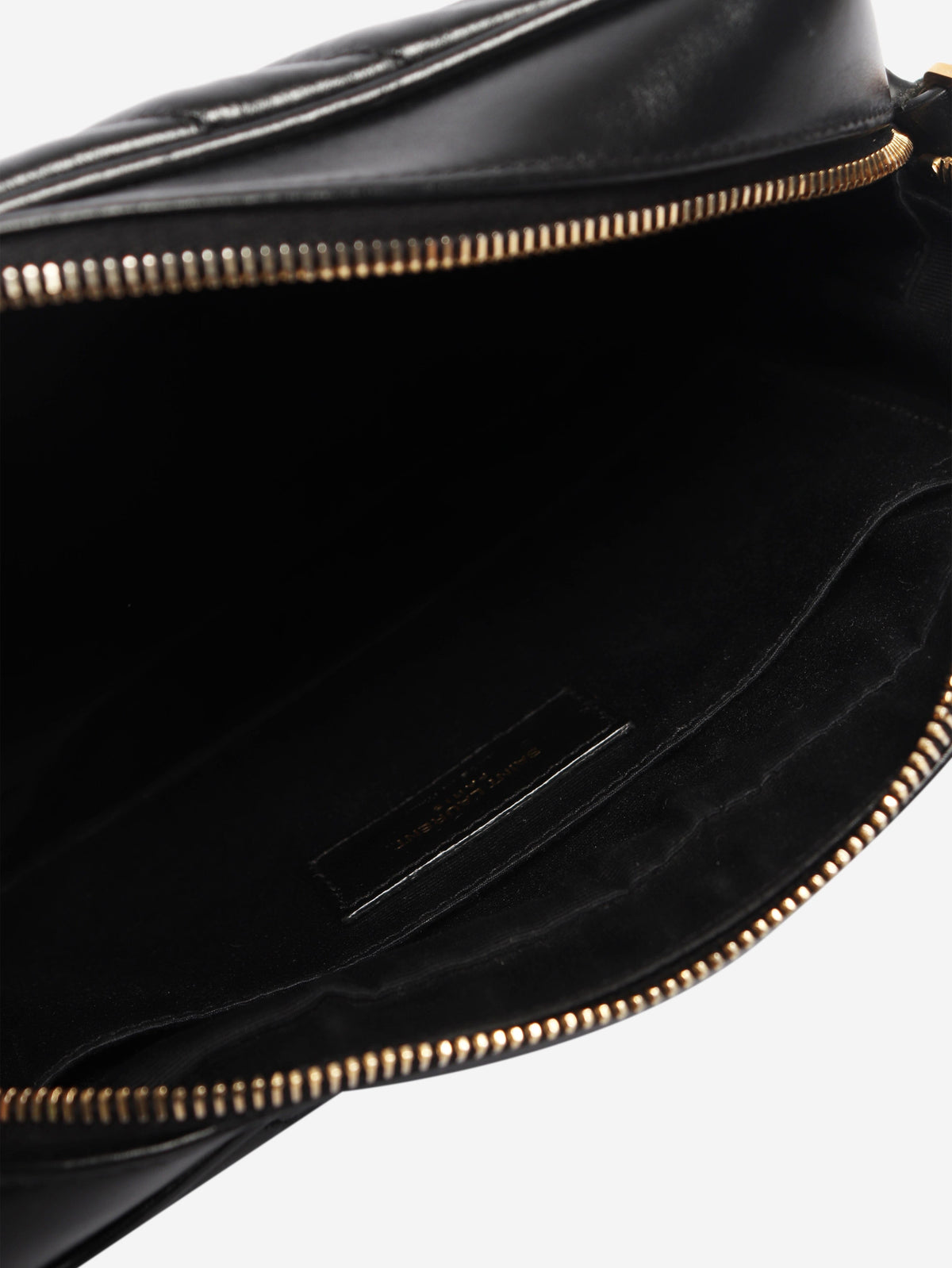 Black quilted leather Lou camera bag Cross-body Bags Saint Laurent 
