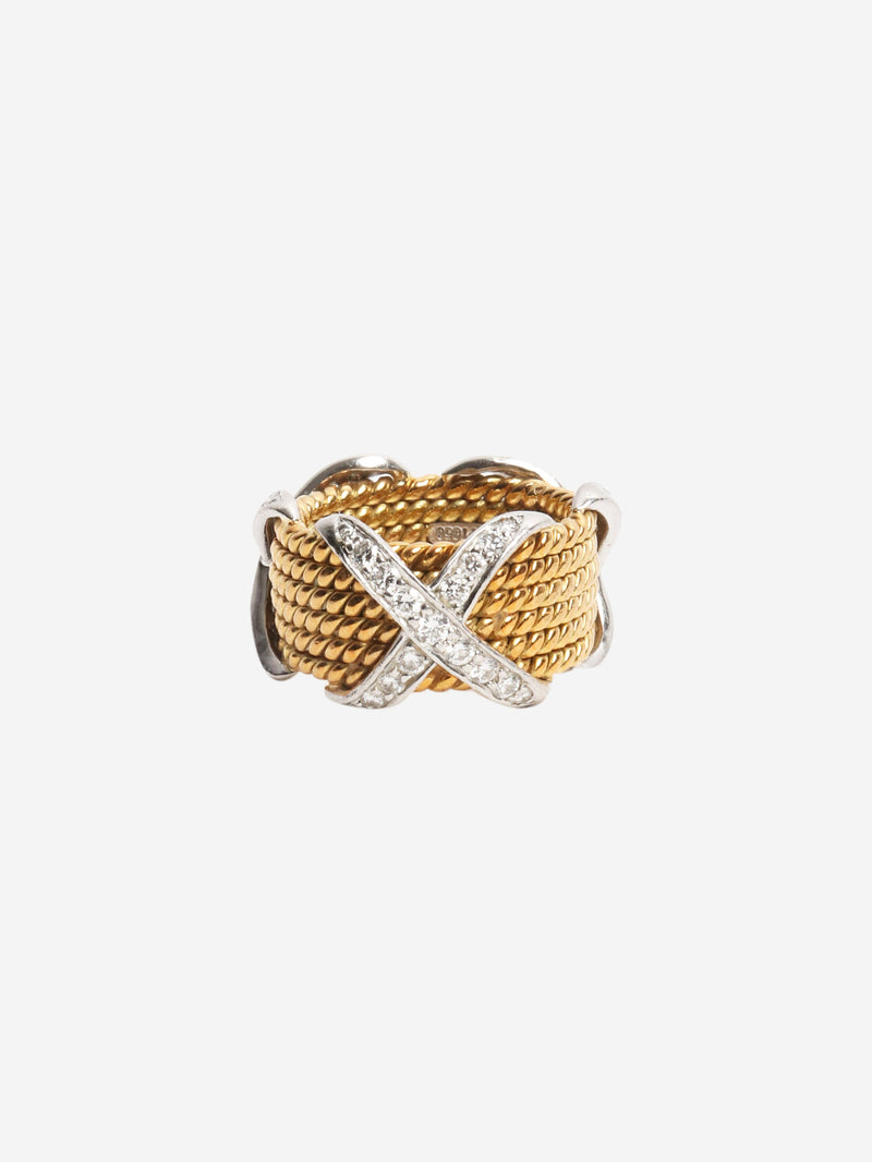 Yellow gold Jean Schlumberger Rope ring Jewellery Tiffany & Co. 