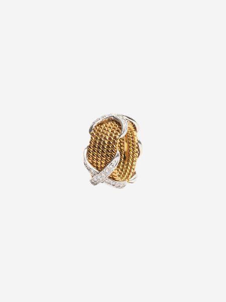 Yellow gold Jean Schlumberger Rope ring alternate image