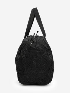 Tamasha black embroidered nylon top handle bag - view 3