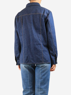 Blue denim shirt - size UK 14 Tops Gucci 