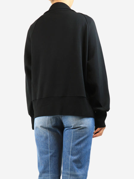 Black Roxbury zip through jacket - size L alternate image