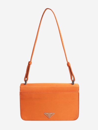 Orange nylon shoulder bag Shoulder bags Prada 