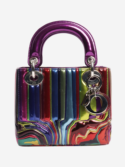 Purple Ian Davenport mini lady dior Cross-body bags Dior 