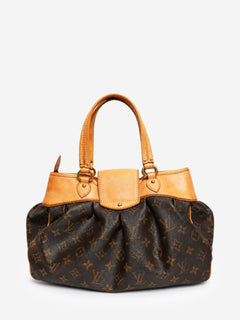 Louis Vuitton brown Monogram canvas Boetie top handle bag - view 3