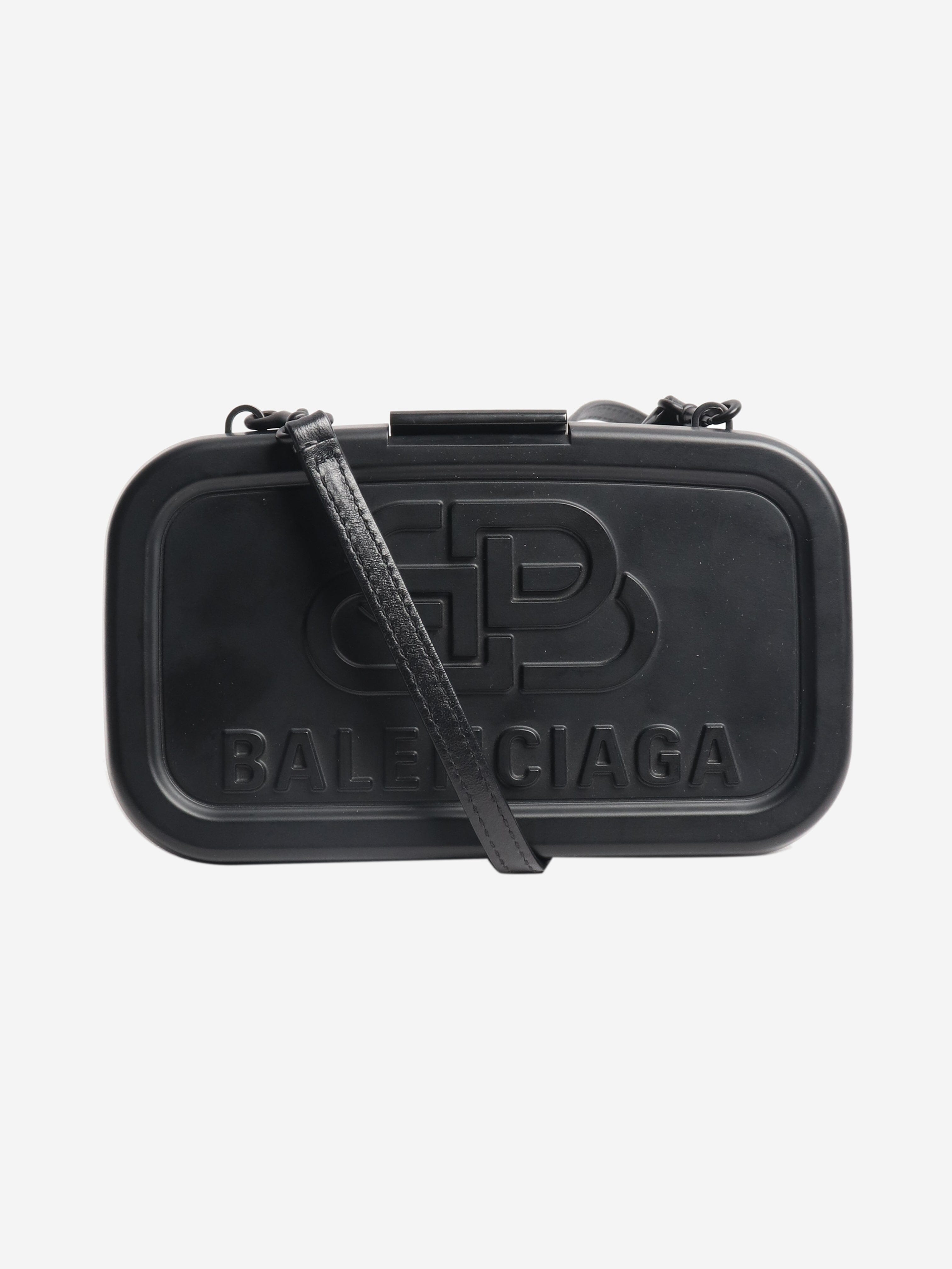 Black pillbox bag Cross-body bags Balenciaga 