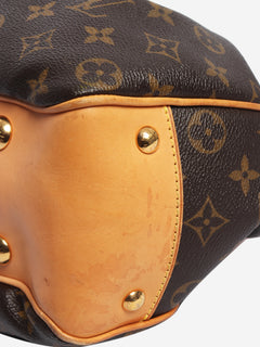 Louis Vuitton brown Monogram canvas Boetie top handle bag - view 6