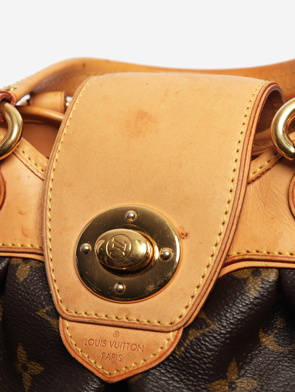 Louis Vuitton brown Monogram canvas Boetie top handle bag - view 8