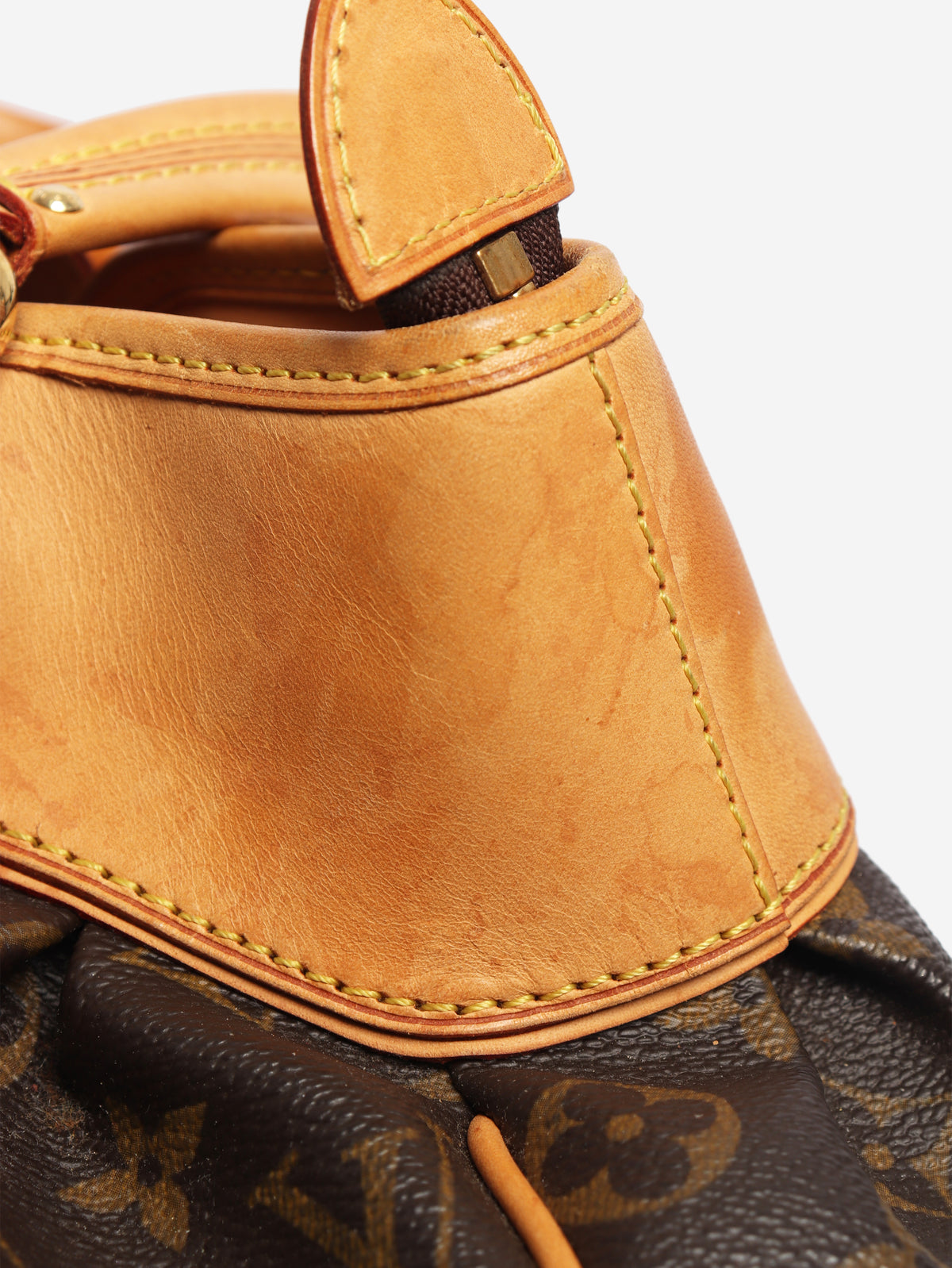 Louis Vuitton brown Monogram canvas Boetie top handle bag - view 9