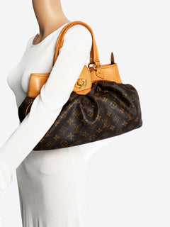 Louis Vuitton brown Monogram canvas Boetie top handle bag - view 11