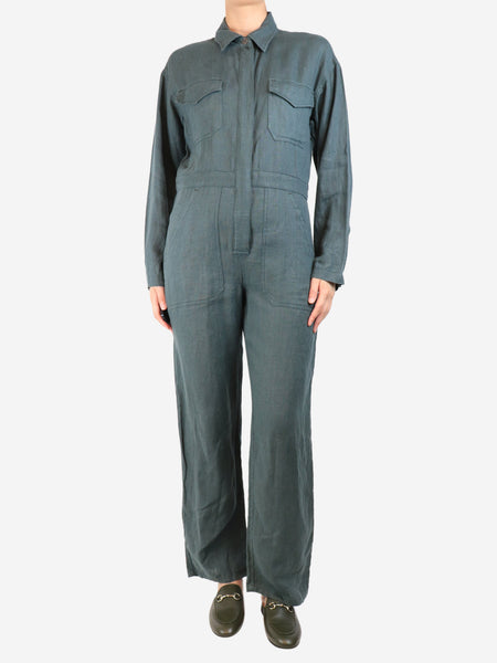 Green jumpsuit - size M product image