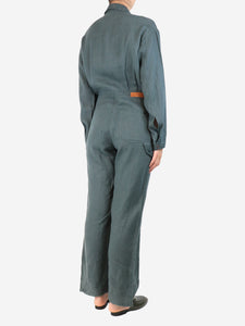 Rivet Utility Green jumpsuit - size M