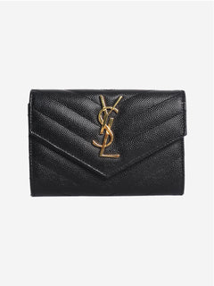 Black Cassandre wallet
