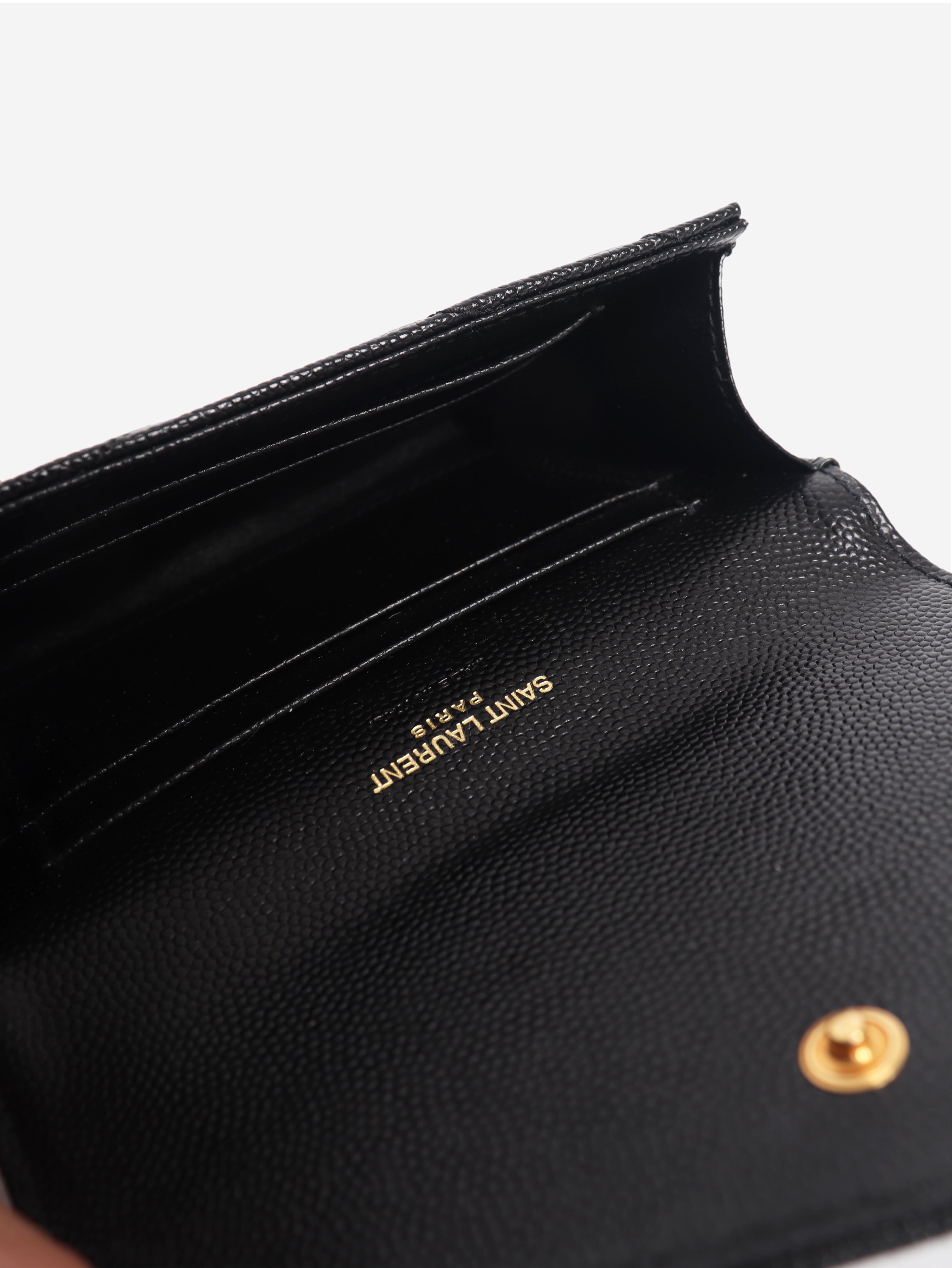 Black Cassandre wallet