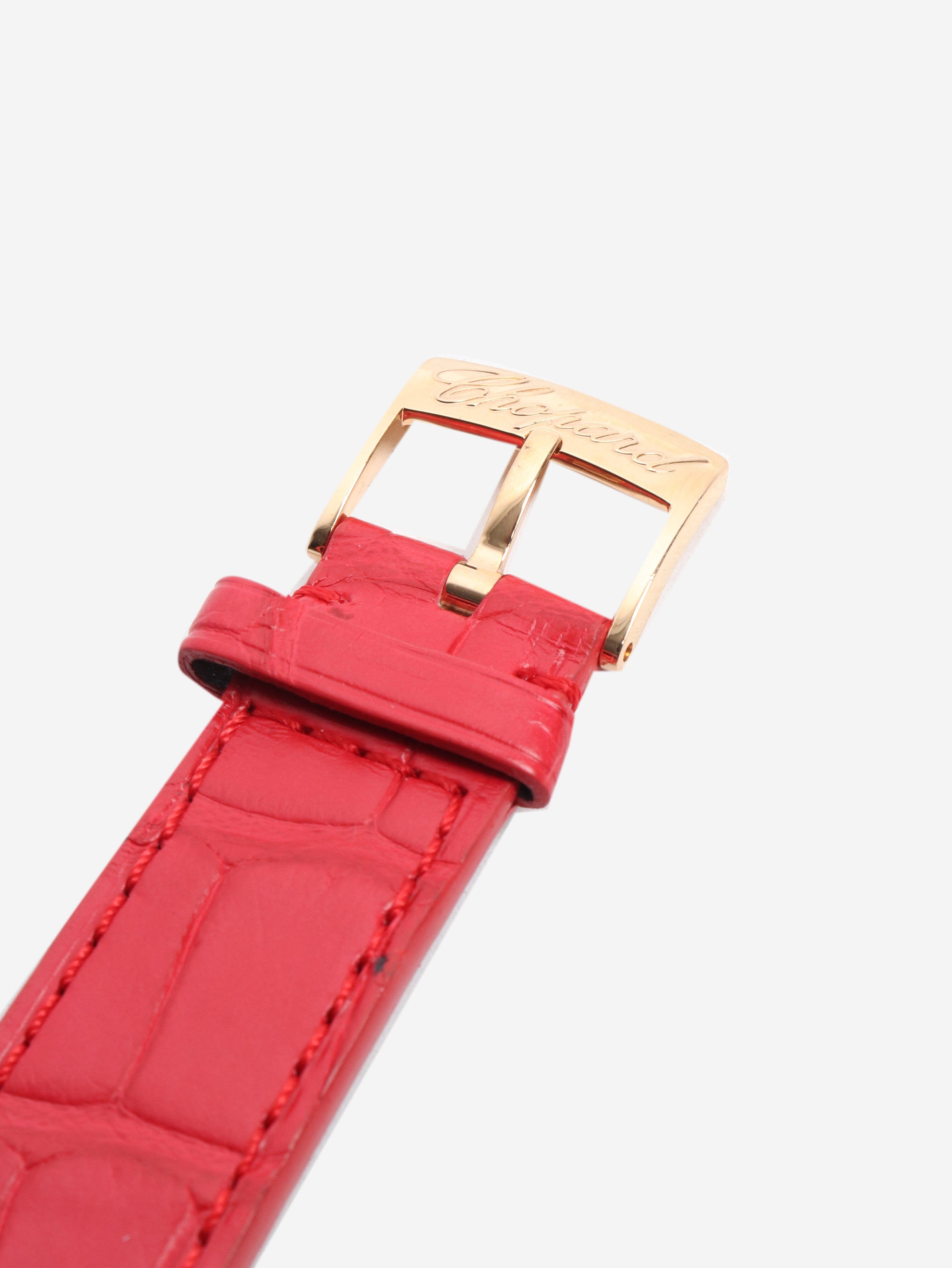 18k Yellow gold Happy Sport Floating Diamonds watch Watches Chopard 
