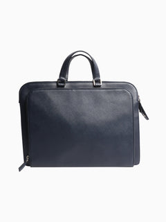 Navy leather briefcase Luggage & Travel Bags Prada 