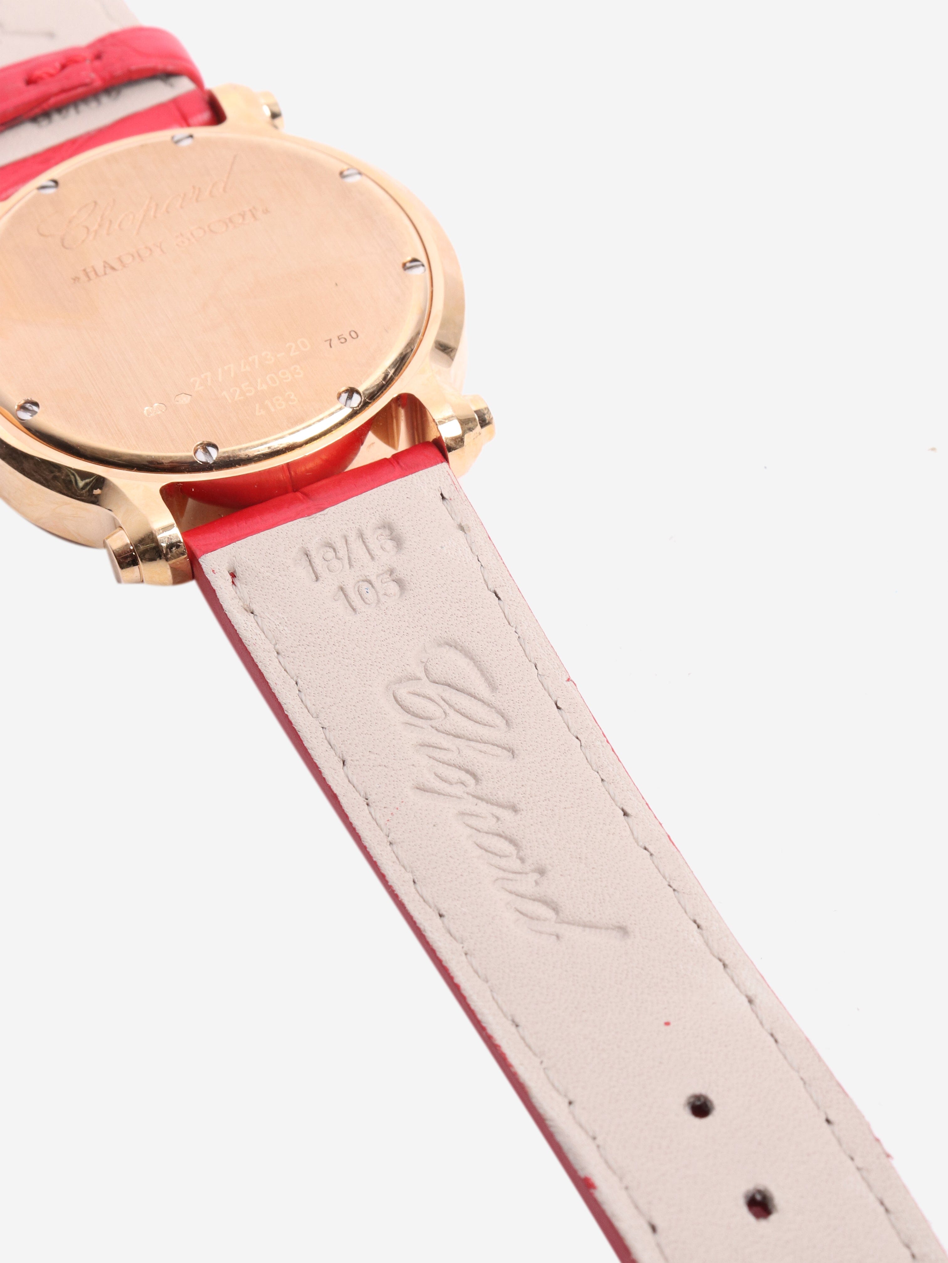 18k Yellow gold Happy Sport Floating Diamonds watch Watches Chopard 