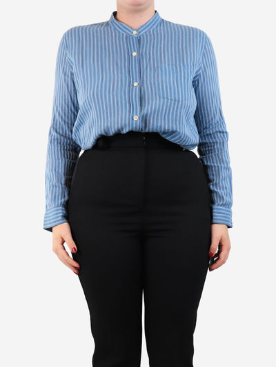 Blue striped cotton blouse - size UK 16 Tops Isabel Marant Etoile 
