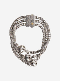 Sterling silver Triple Chain diamond-charm bracelet Bracelets John Hardy 