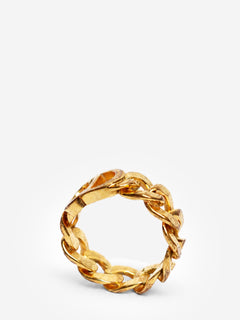 Gold CD interlocked ring Rings Dior 