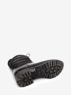 Black Ginette quilted rain boots - size EU 39 Boots Moncler 