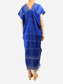 Blue Inku long caftan dress - size OS Dresses LemLem 