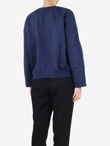 The Frankie Shop Blue cotton sweatshirt - size S